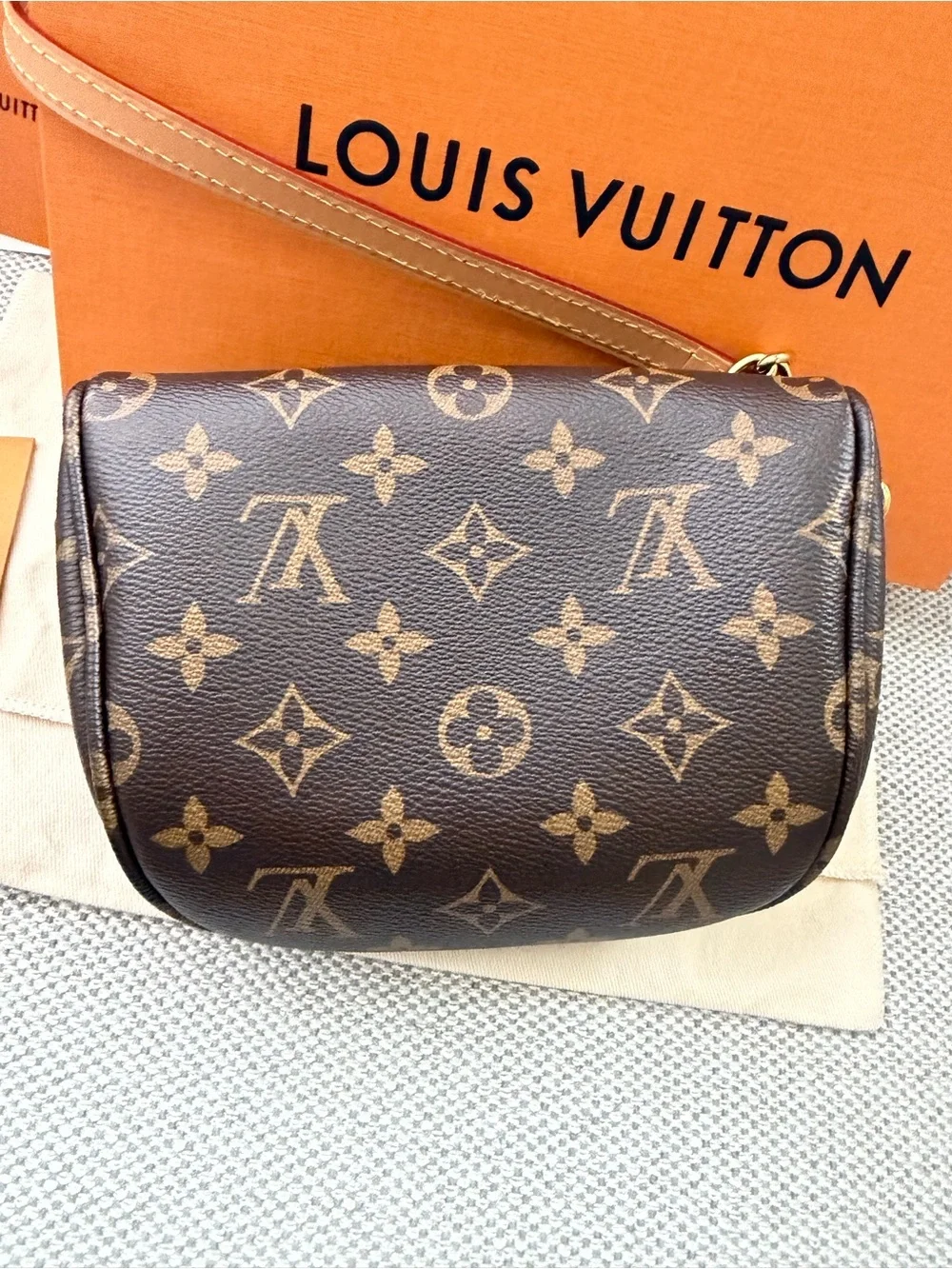 Louis Vuitton Monogram Brown Mini Bumbag